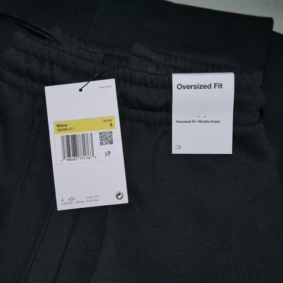 Air Jordan Gamma Blue Embroidered Oversize Baggy Fit Sweat Pants NWT - Picture 6 of 8
